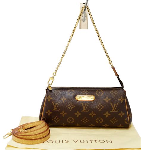 louis vuitton eva clutch size